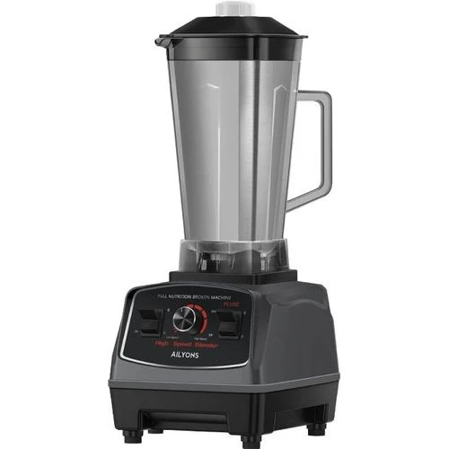 Ailyons YT-8010 2-in-1 Professional Blender – High-Speed Motor, Durable Glass Jar, and Versatile Attachments for Smoothies, Juices, and Purees Perfect for Home & Professional Use - Image 2