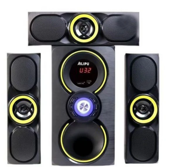 Ailipu KL-6310AD 3.1-channel multimedia speaker system – Enhances your audio experience with powerful bass and clear sound, making it ideal for home entertainment and music enjoyment