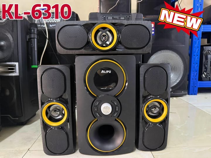 Ailipu KL-6310AD 3.1-channel multimedia speaker system – Enhances your audio experience with powerful bass and clear sound, making it ideal for home entertainment and music enjoyment - Image 2