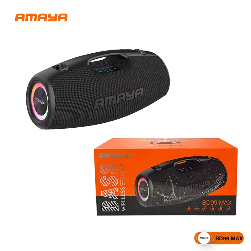 Amaya BD99 MAX wireless Bluetooth speaker 120W 24000mAh with HIFI sound - Image 2