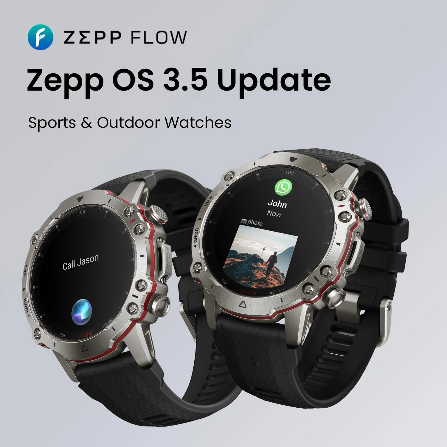 Amazfit Falcon Premium Titanium Body Smart Watch 49mm - Image 2