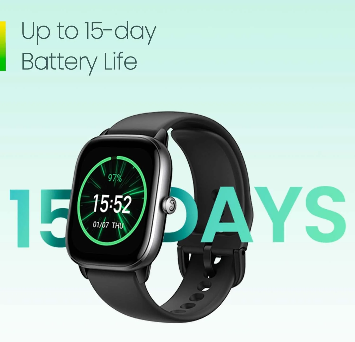 Amazfit GTS 4 Mini Smart Watch, Alexa Built-in, GPS, Fitness Tracker with 120+ Sport Modes, 15-Day Battery Life, Heart Rate Blood Oxygen Monitor, Android & iPhone Compatible - Image 4