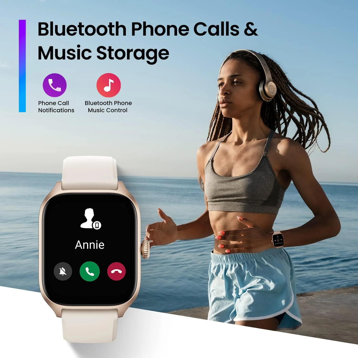 Amazfit GTS 4 Smart Watch 43mm Alexa Built-In, GPS, Bluetooth Calls & Text, 8-Day Battery Life, Heart Rate & Sleep Tracking, AI Fitness App & 150+ Sports Modes - Image 6