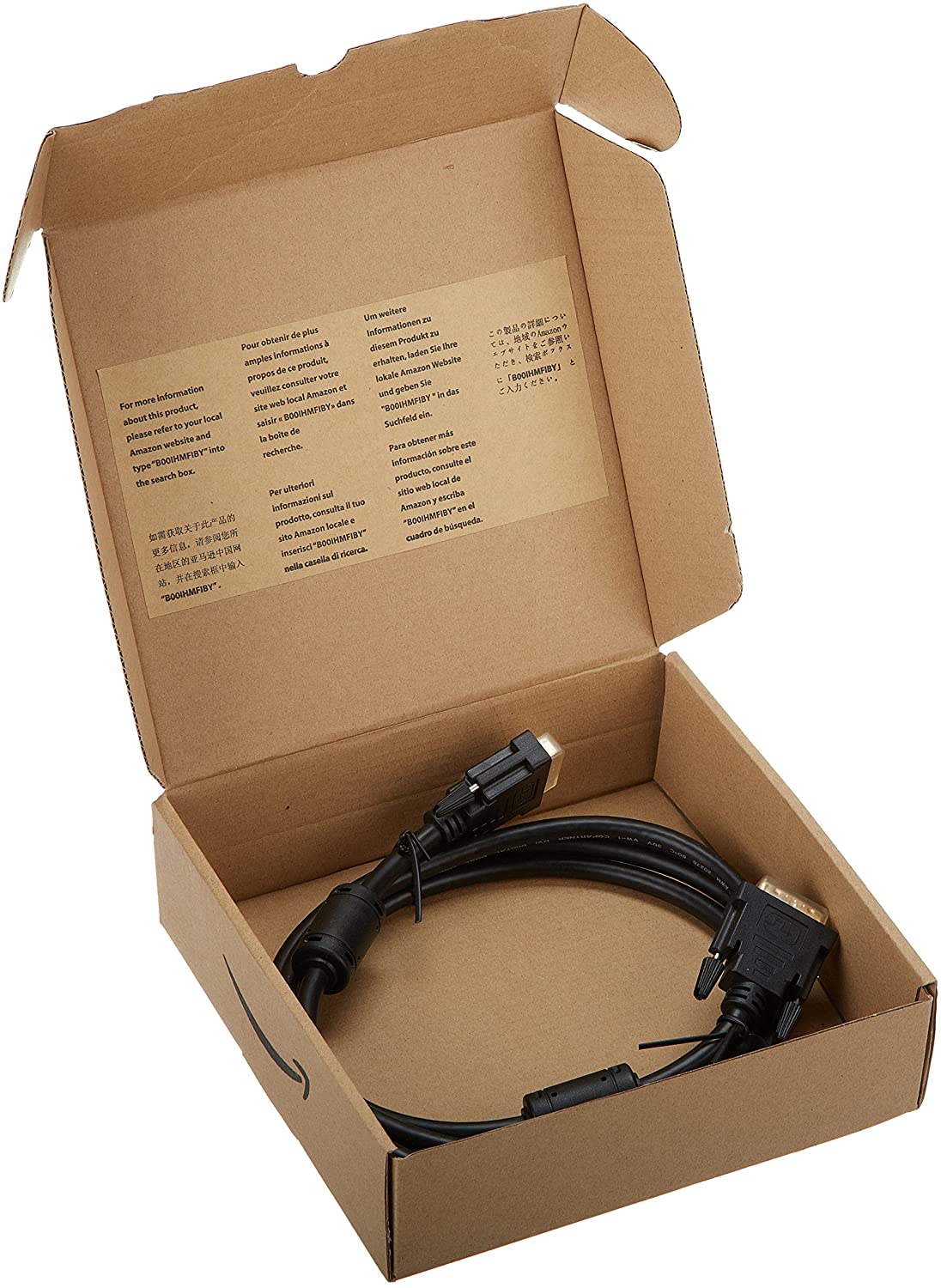 Amazon Basics 6.6 ft DVI to DVI Monitor Adapter Cable (B00IHMFIBY) - Image 3