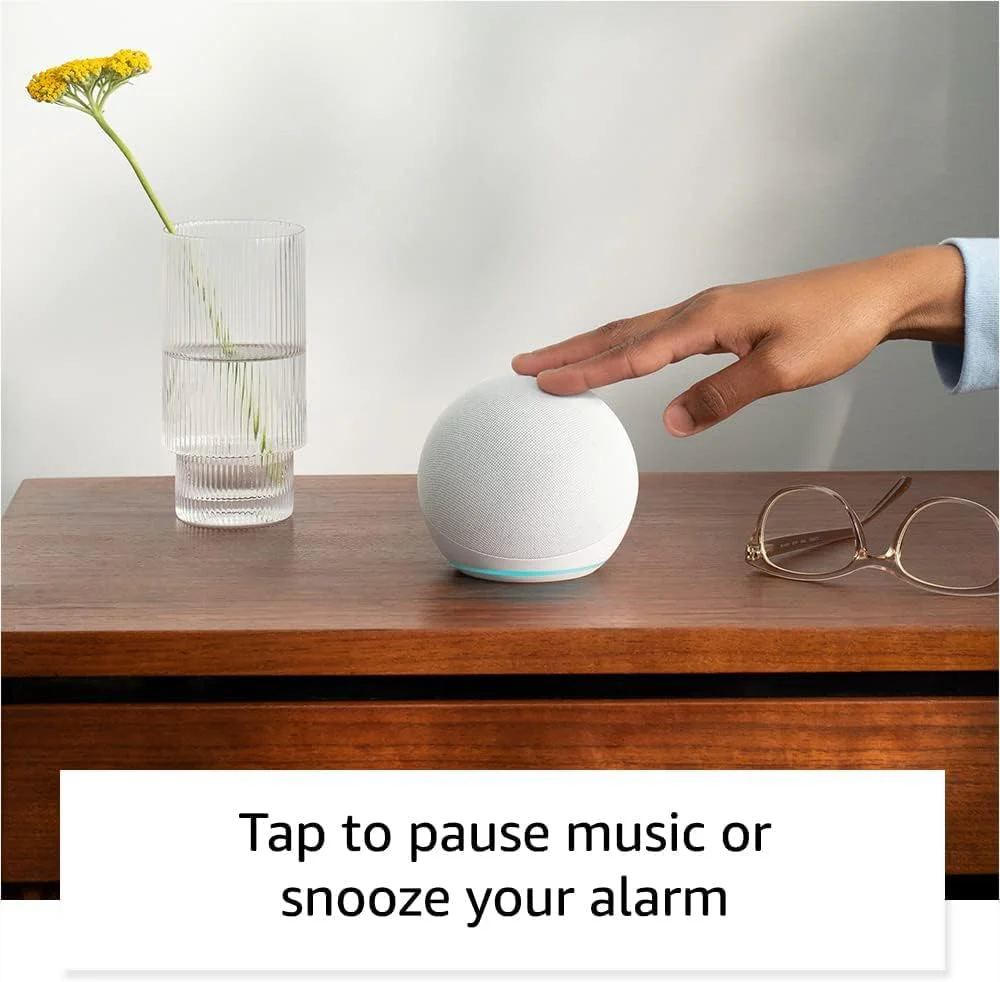 Amazon Echo Dot (5th Gen) without Clock - smart bluetooth speaker with vibrant sound and Alexa - Image 2