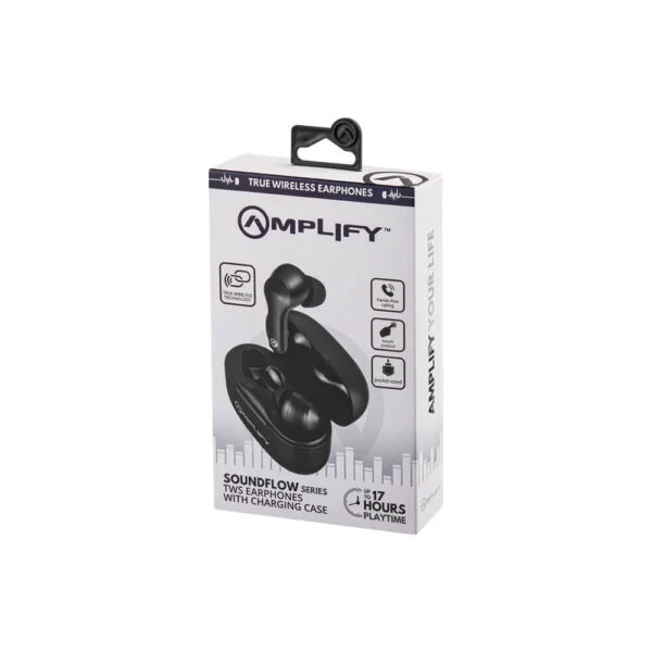 Amplify AM-1127-BK Soundflow Series TWS Earphones - Image 2