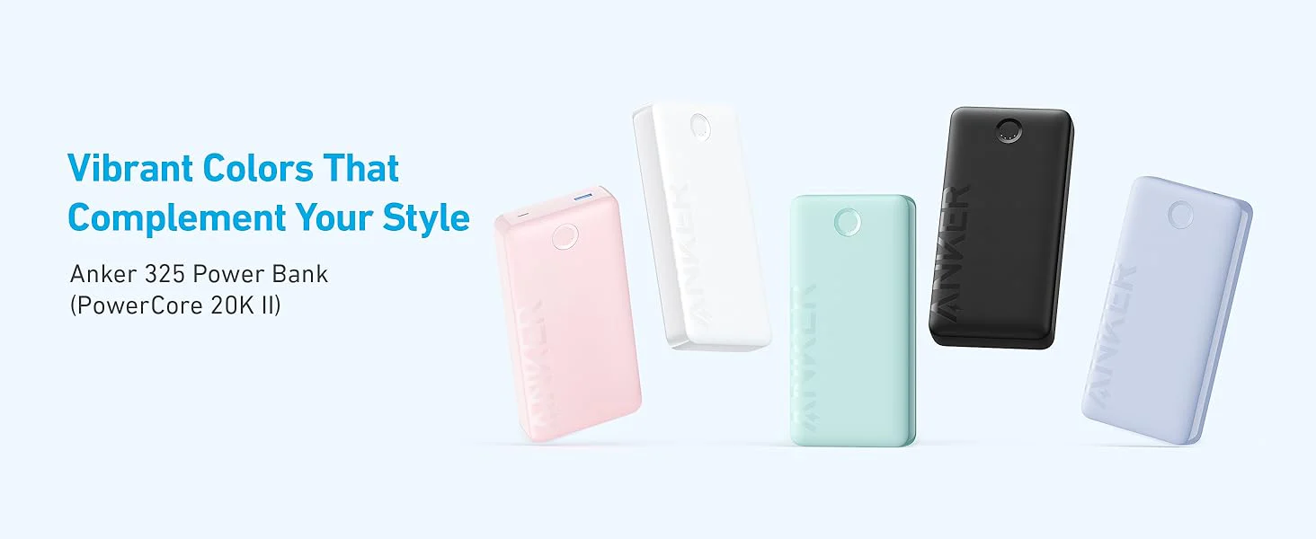 Anker 325 Power Bank (PowerCore 20000mAh II) – A1286H11 - Image 2