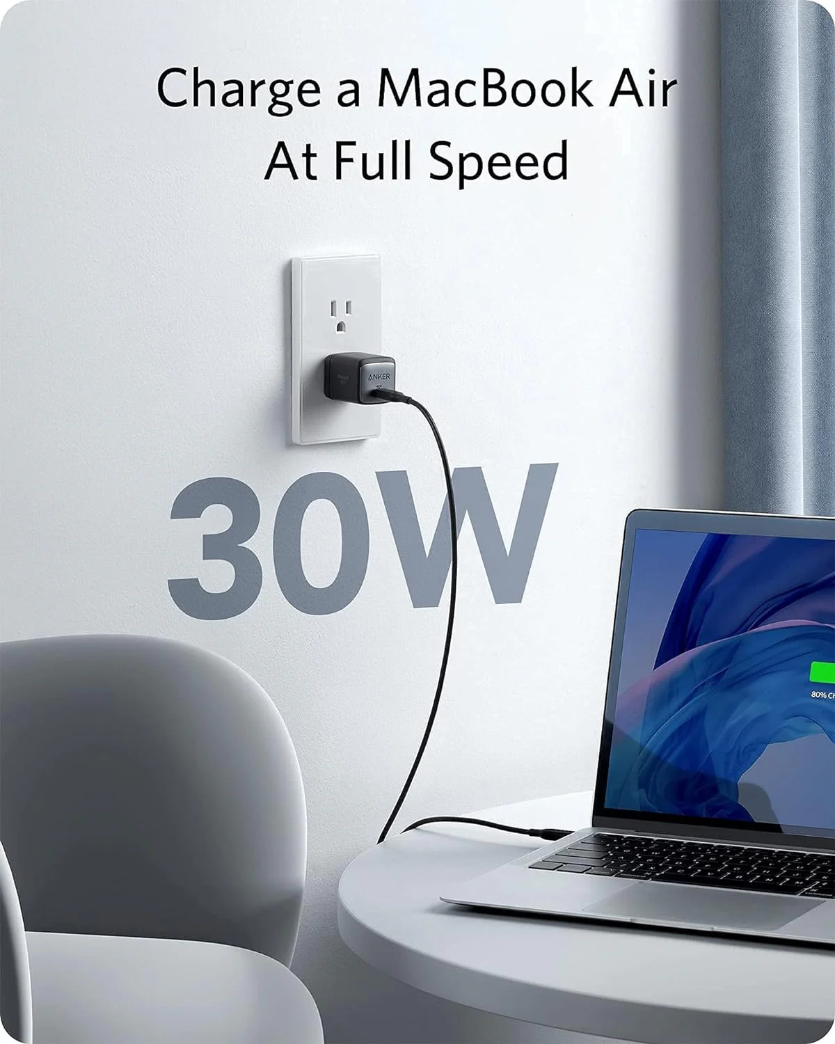 Anker 711 USB C Charger Nano II 30W (A2146K11) - Image 4