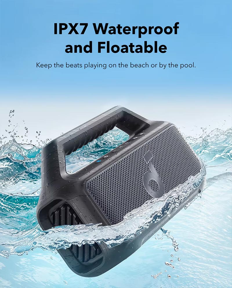 Anker Soundcore Boom 2 SE – 30W Wireless Outdoor Bluetooth Speaker with BassUp Technology - Image 3