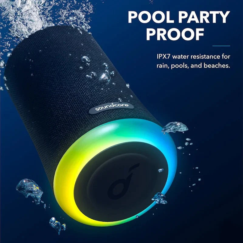 Anker A3162H11 Soundcore Flare+ Bluetooth Speaker - IP67 Dustproof, 360 Degrees Sound - Image 3