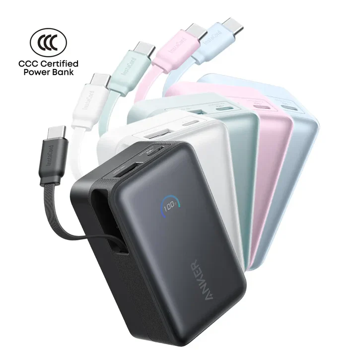 Anker Nano A1638H21 10,000mAh 45W Power Bank -Built-In Retractable USB-C Cable for fast portable charging for laptops, phones and tablets on the go - Image 3