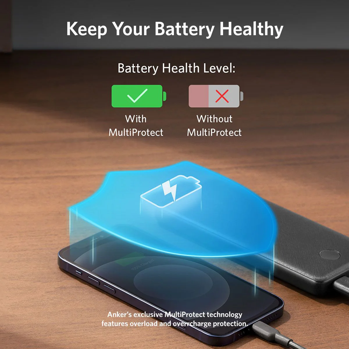 Anker PowerCore III Power Bank 10000mAh Black (A1247H11) - Image 4
