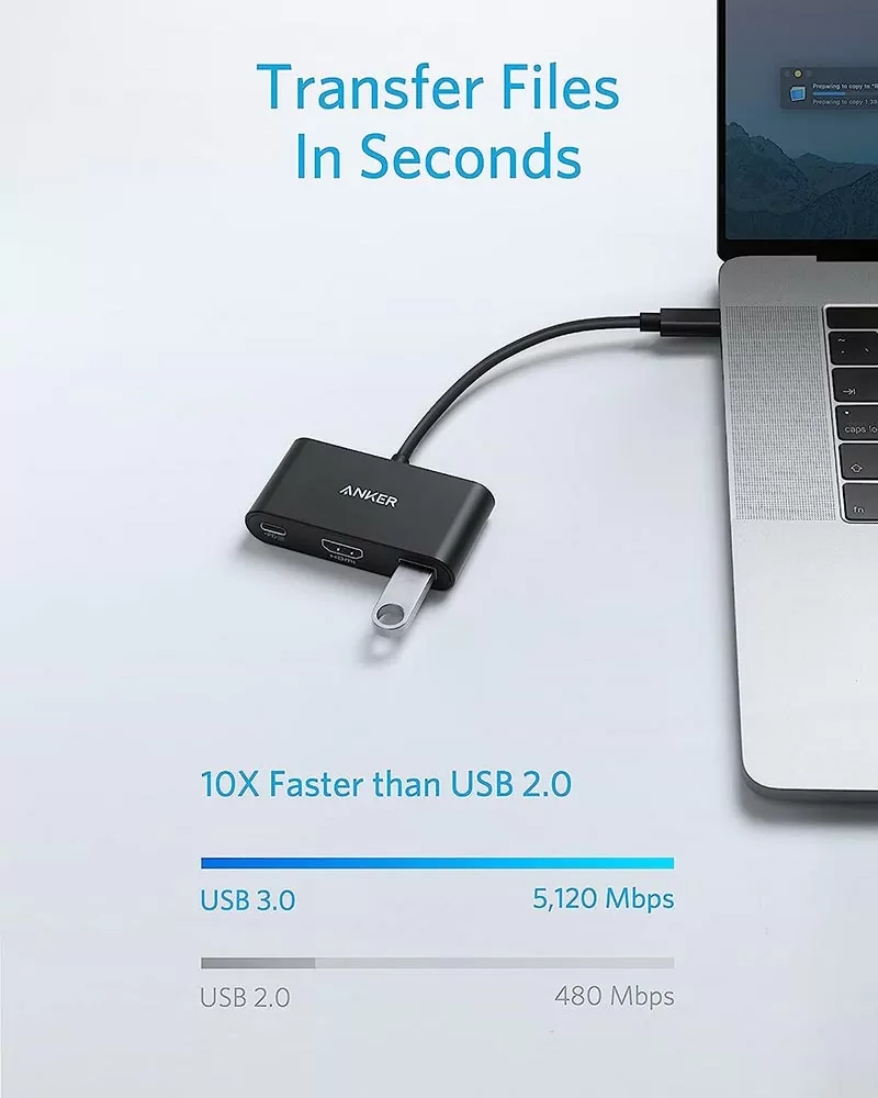 Anker PowerExpand 3-in-1 USB-C PD Hub - Image 3