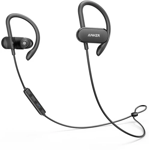 Anker SoundBuds Curve Wireless Headphones - 18H Battery, Built in Mic, Seamless Control - Image 3
