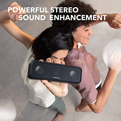 Anker Soundcore 3 A3117 IPX7 Waterproof Bluetooth Speaker – 16W Stereo Sound, 24-Hour Playtime - Image 4
