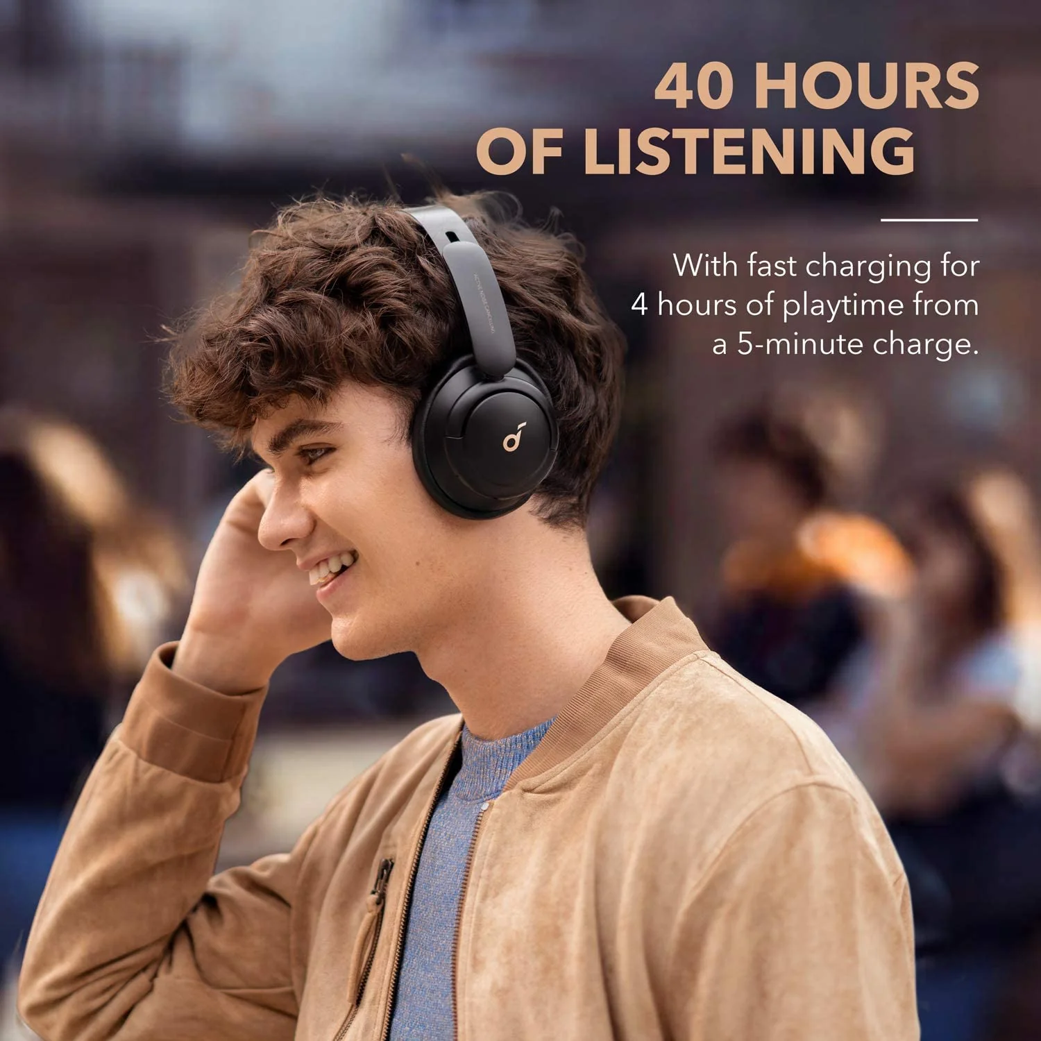 Anker Soundcore Life Q30 Hybrid Active New Generation Noise Cancelling Headphones with Multiple Modes, Hi-Res Sound, Custom EQ via App, 40H Playtime, Comfortable Fit, Bluetooth Headphones, Multipoint Connection - Image 5