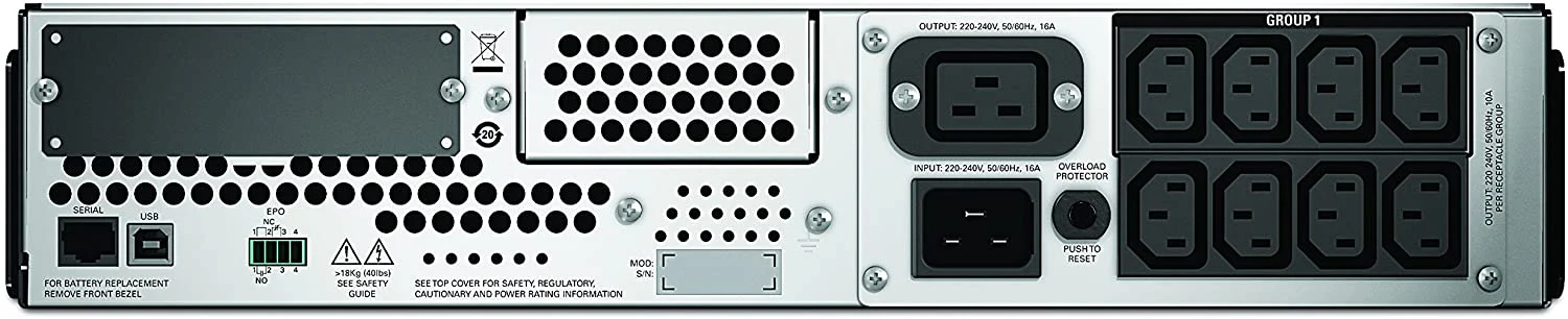 APC Smart-UPS C 3000VA Rack mount LCD 230V (SMC3000RMI2U) - Image 2