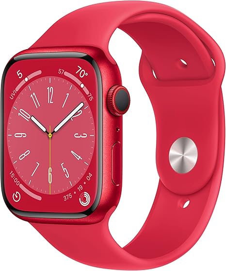 Apple MNKA3B/A Watch Series 8 GPS + Cellular 45mm Smartwatch with Aluminium Case - Image 3