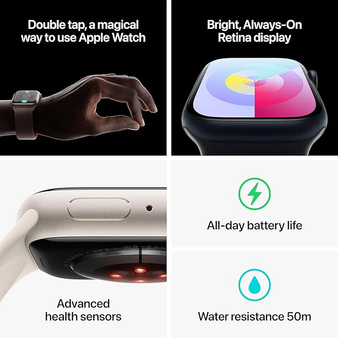 Apple MR993QA/A Watch Series 9 [GPS 45mm] Smartwatch - Image 6
