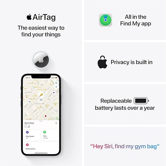 Apple MX542ZM/A Airtag (4 PACK) - Image 5