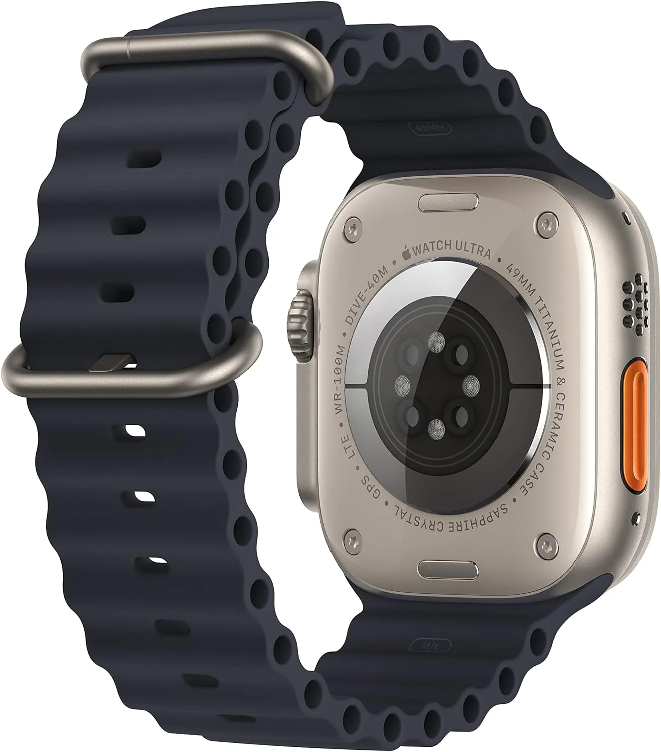Apple Watch Ultra 49mm Smartwatch - with Fitness Tracker, Precision GPS, Action Button, Extra-Long Battery Life, Brighter Retina Display - Image 3