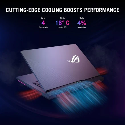 ASUS ROG Strix G15 G513IC-HN004W Laptop (90NR0502-M003M0) - AMD Ryzen 7 4800H, 512GB SSD, 16GB RAM, 15.6" Inch FHD Display, Win 11 Home, 1-Year Warranty - Image 3