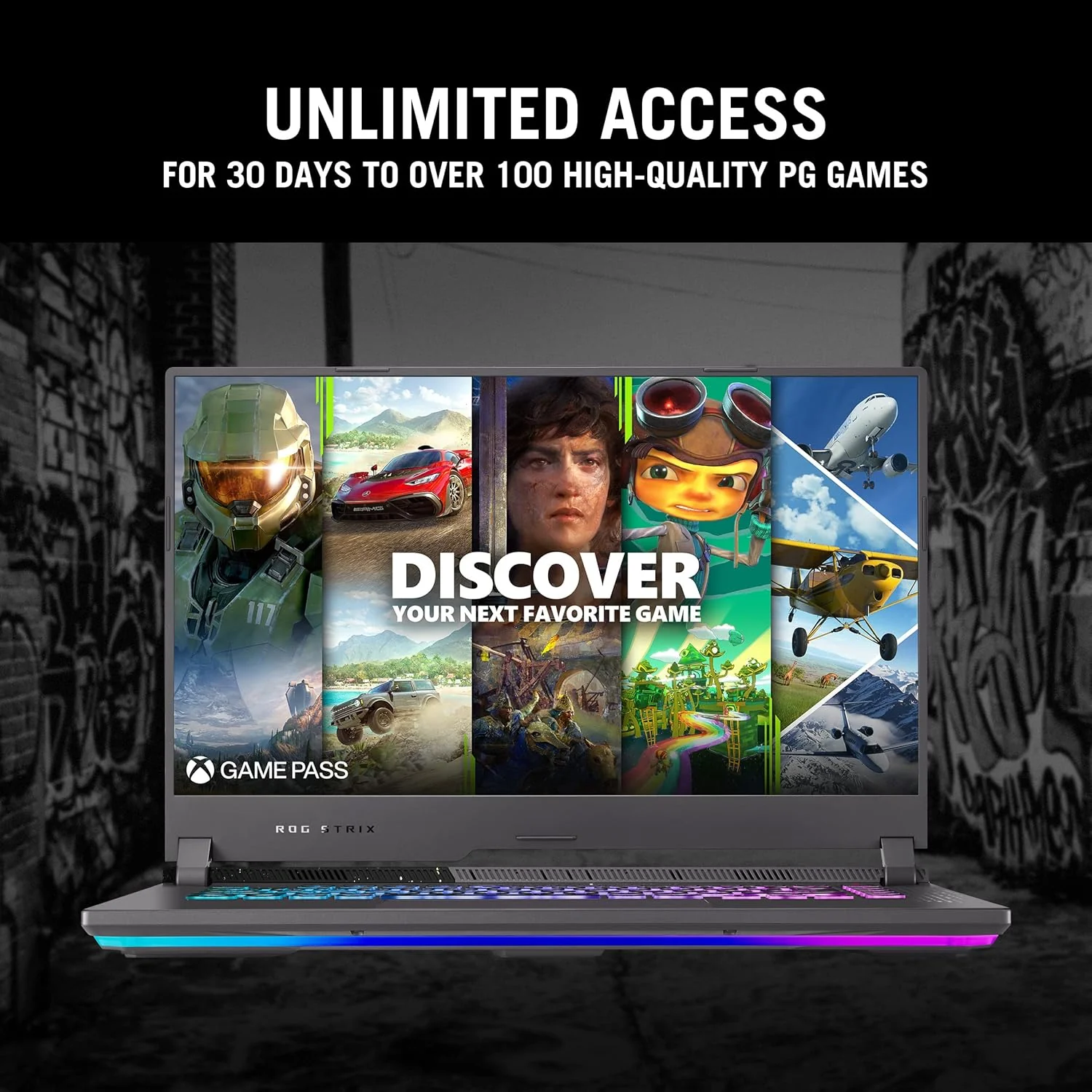 Asus ROG Strix G15 Laptop - AMD Ryzen™ 7 6800H Processor, NVIDIA® GeForce RTX™ 3050 4GB GPU, 16GB RAM DDR5, 512GB SSD, 15.6" FHD, Windows 11 Home (90NR08A5-M00DH0) - Image 2