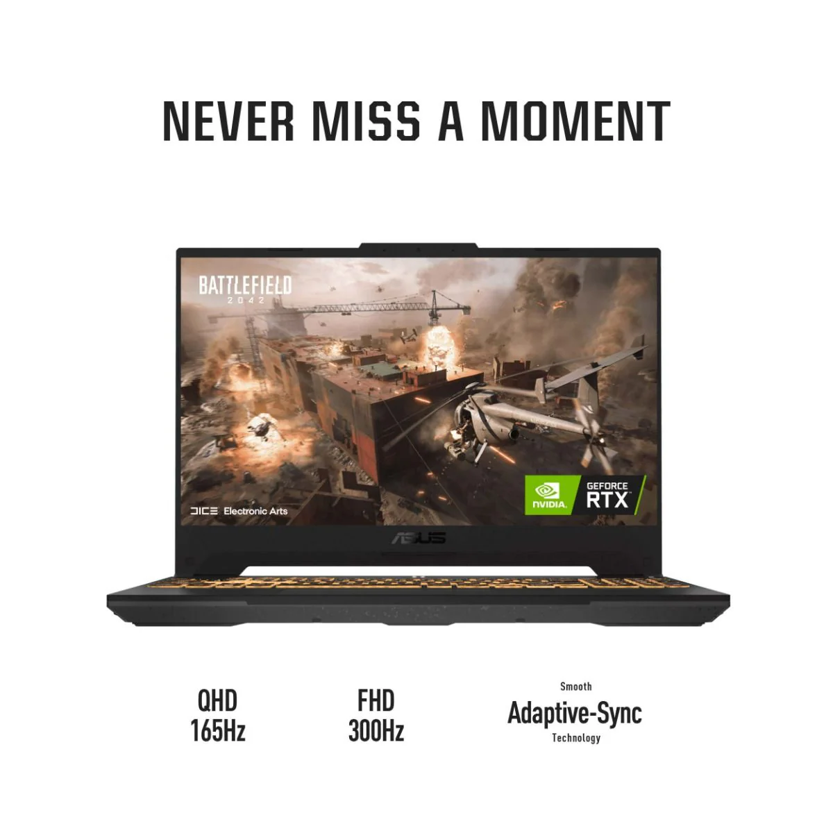 Asus Tuf F15 Gaming Laptop FX507ZC4 - Intel Core i7-12700H 12th Gen, 16GB RAM, 512GB SSD, 15.6", Windows 11 (90NR0GW1-M00DP0) - Image 6
