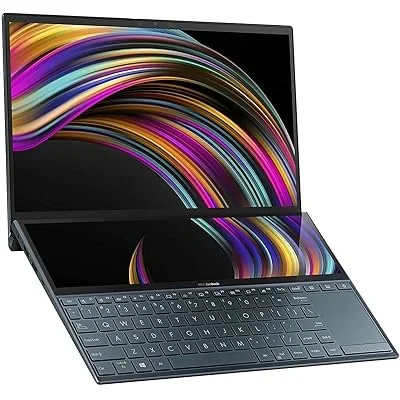 ASUS ZenBook Duo UX840 Intel Core Ultra 9 285H Laptop (90NB14X1-M00670) – Dual-Screen Ultra-Slim Laptop for Productivity & Creative Professionals - Image 2