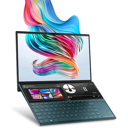 ASUS ZenBook Duo UX840 Intel Core Ultra 9 285H Laptop (90NB14X1-M00670) – Dual-Screen Ultra-Slim Laptop for Productivity & Creative Professionals - Image 3