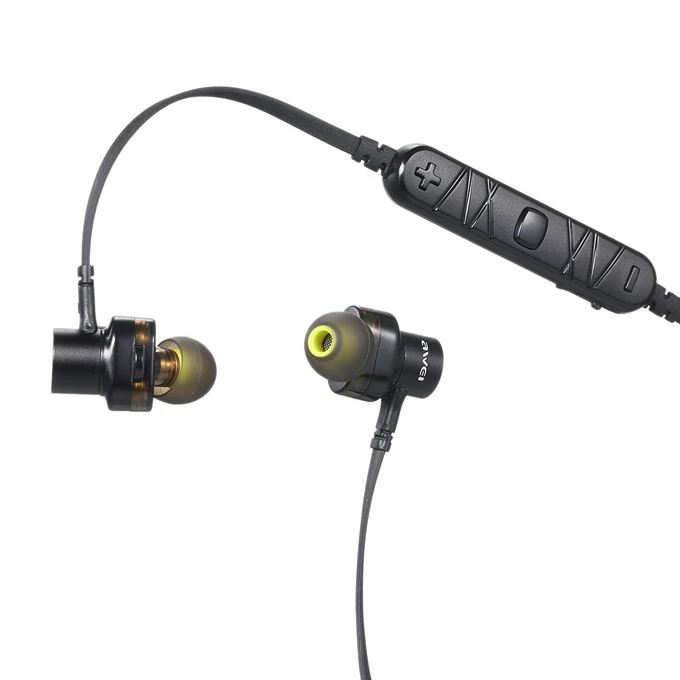 AWEI X660BL Magnetic Bluetooth Earphones - Sport Wireless Headphone Waterproof Earbuds Stereo Headset with microphone Earphones - Image 4