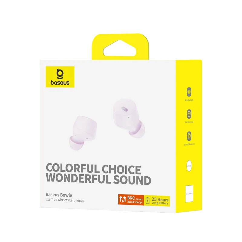 Baseus BOWIE E18 TWS Cosmic WirelessEarbuds - A00023800533-00 - Image 4