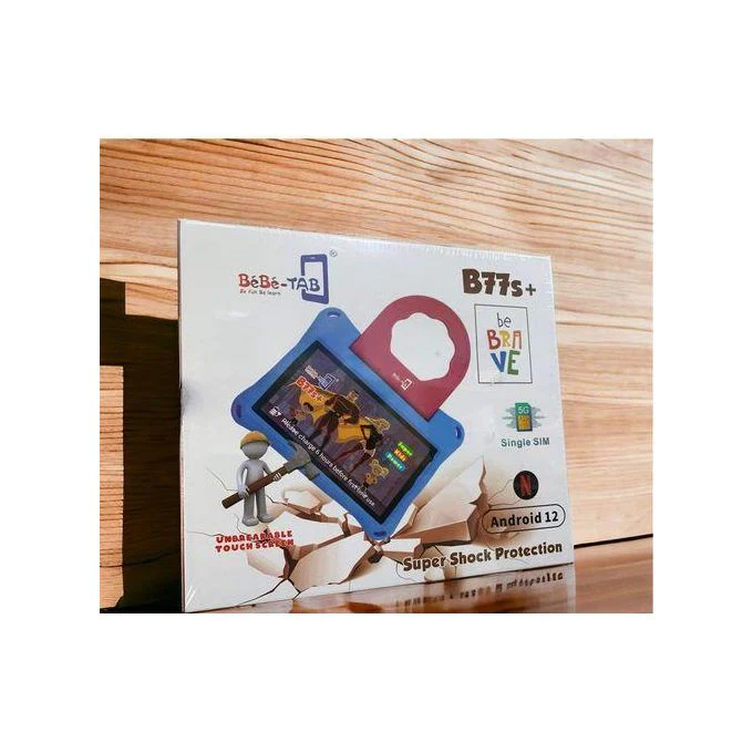 BebeTab B77s 6GB RAM,256GB kids tablet USB, Wi-Fi,GSM capacity 3000mAh,Display: 7″ HD Capacitive Screen, 1024 x 600 Pixels,Camera: 5MP Rear,  2 MP Front - Image 2
