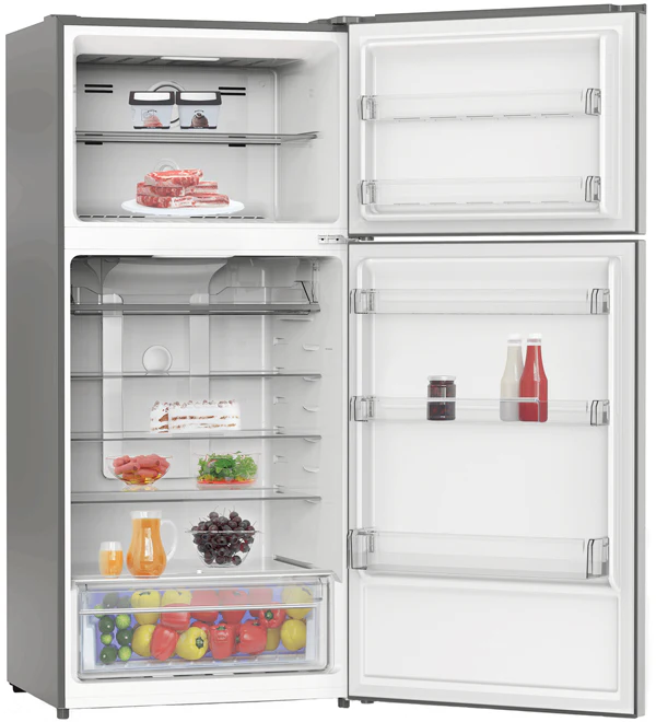 Beko BAD664 UK KE 490L Fridge Freezer Top (79 cm) - Image 2