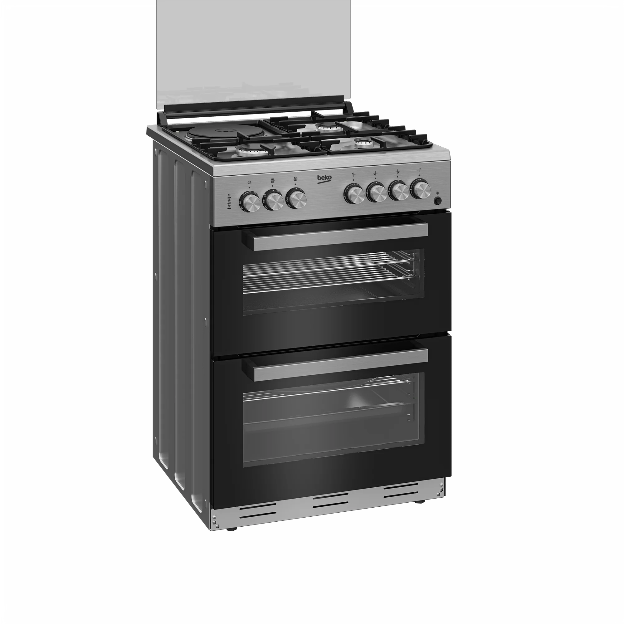 Beko FDF63110DXSL 3 in 1  Freestanding 60*60 Fan Heating with Grill Gas Cooker - Image 2