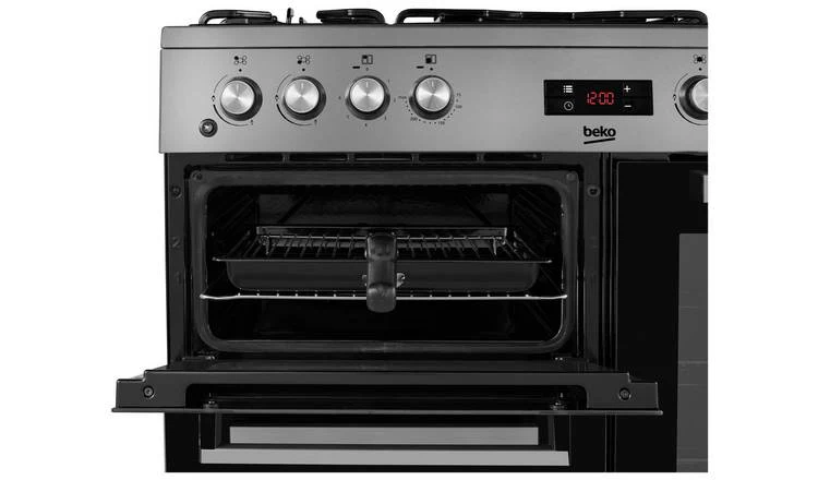 Beko KDVF90X 5-burners 90cm Freestanding Fan Heating No Grill Gas Cooker - Image 2