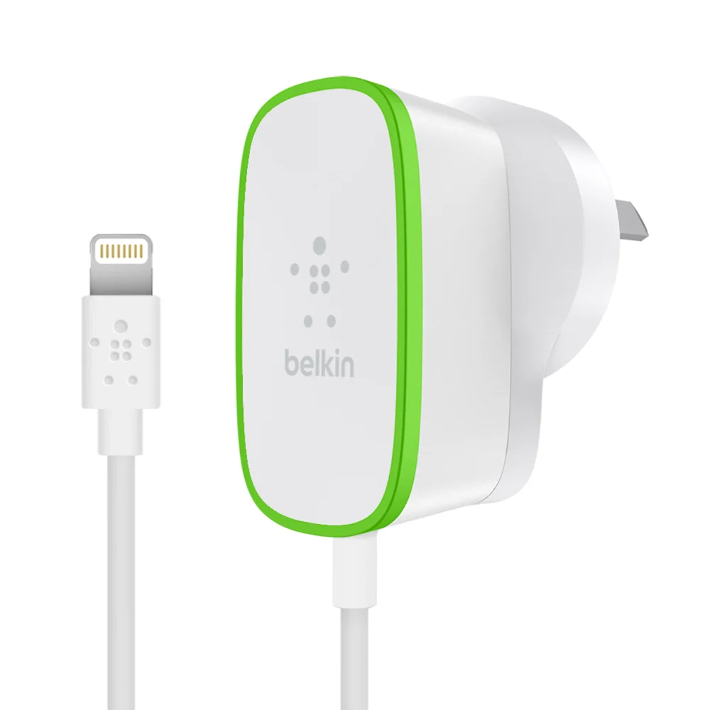 Belkin Home Charger With Lightning Cable - 1.8 Meter (F8J204DR06) - White - Image 3