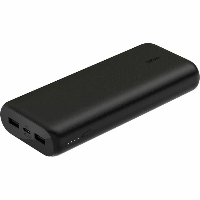 Belkin BPB002btBK 20K Power Bank USB-C 30W PD, 1X12W USB-A, 0.6M USB-C Cable – Provides fast and reliable portable charging for smartphones, tablets, and USB-C devices, ensuring power on the go whenever you need it - Image 2