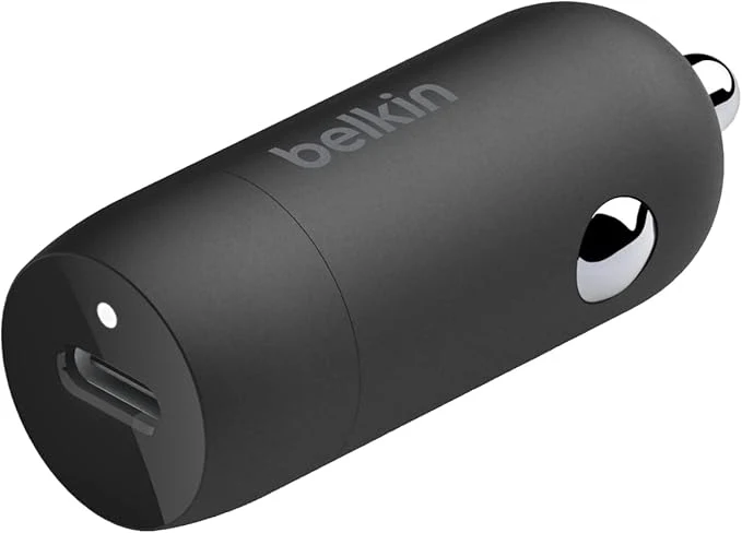 Belkin CCA004BTBK Boost Charge 30W USB-C PD Car Charger with PPS