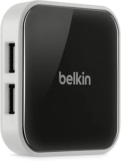 Belkin F4U021BT USB HUB, USB-A PLUG, 2.0, USB Ports 4, USB-A Socket - Image 2
