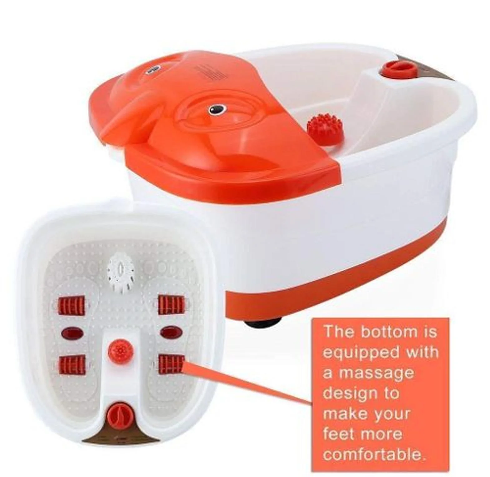 Big Brand.pk SQ-368 Foot Bath Massager – Deep Relaxation & Therapeutic Soothing Spa for Home Use