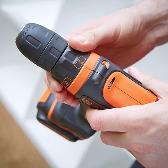 Black+Decker BDCDD12 10.8V Cordless Drill Driver – Compact & Powerful for Home DIY Projects - Image 3