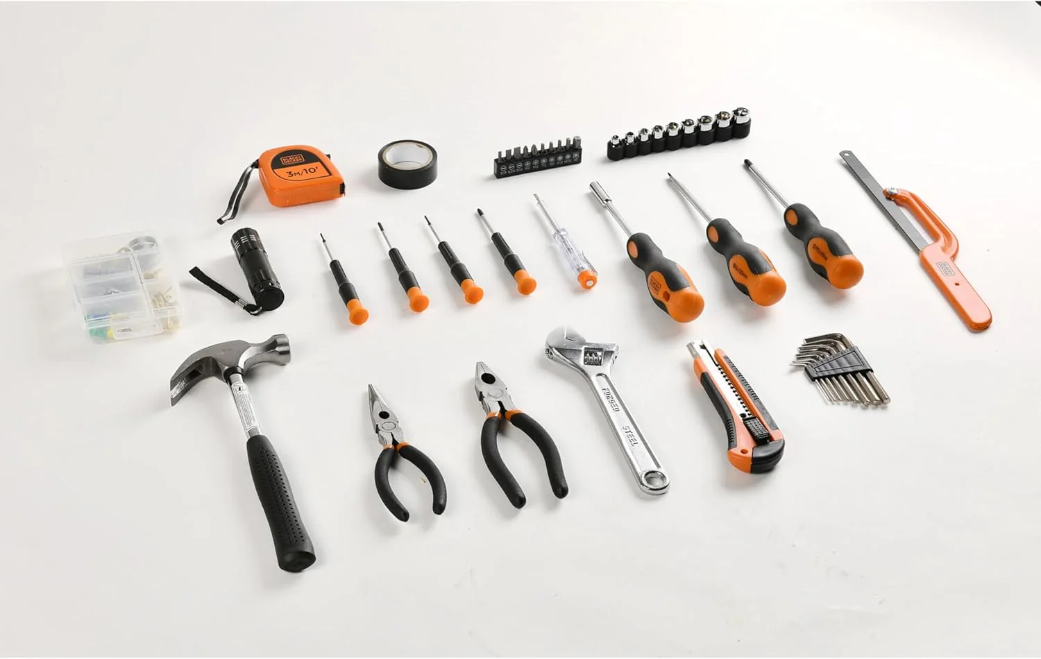 Black+Decker BMT126C 126-Piece Toolkit – Comprehensive Hand & Power Tool Set for DIY, Home & Workshop Use - Image 4