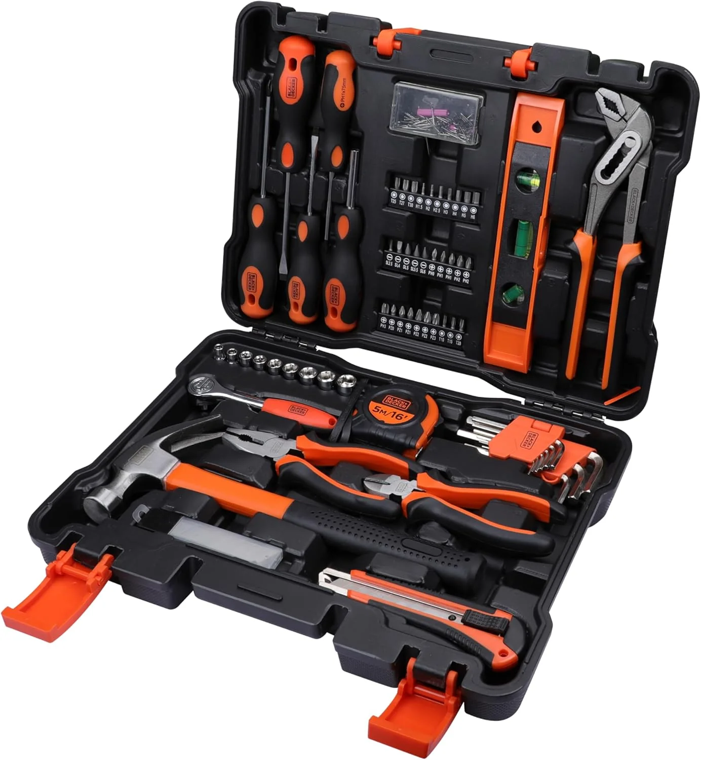 Black + Decker BMT154C 154-Piece Toolkit – Complete DIY & Home Repair Set - Image 7