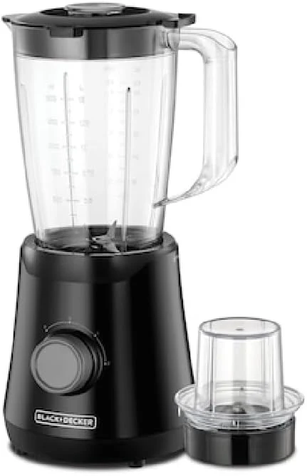 BLACK+DECKER BX530-B5 Blender with Grinder 1.5L 500W – Powerful Motor, Smooth Blending & Easy Cleaning - Image 3