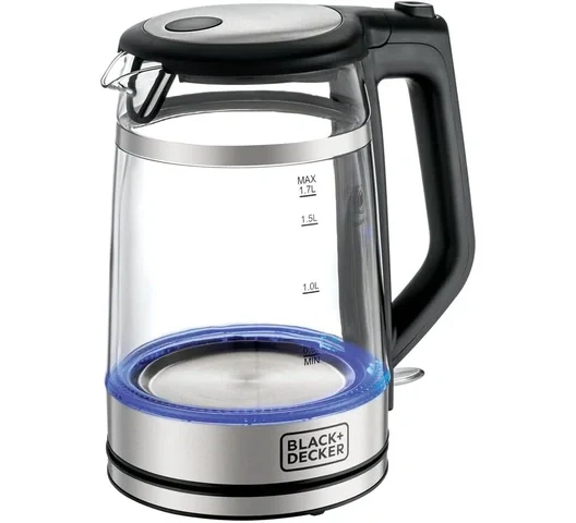 BLACK+DECKER GK220-B5 Cordless Kettle 1.7L – Fast Boiling, Safe Auto Shut-Off & Easy Pouring - Image 2