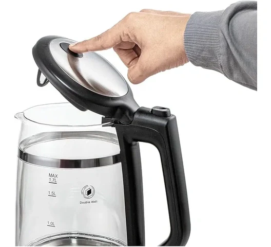 BLACK+DECKER GK220-B5 Cordless Kettle 1.7L – Fast Boiling, Safe Auto Shut-Off & Easy Pouring - Image 3