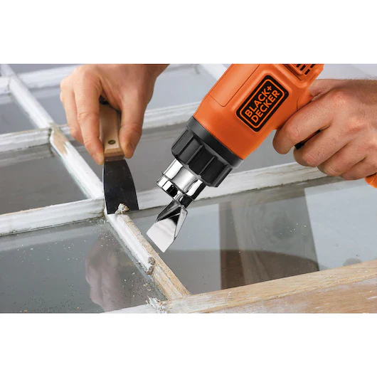 Black+Decker KX1650-B5 1750W Heat Gun – High-Power Industrial & DIY Tool for Wood, Paint, and Plastic - Image 3