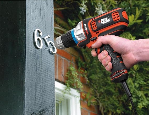 Black+Decker MT350K-B5 300W Corded Multitool with Drill Driver Head – Versatile DIY & Home Repair Tool - Image 7