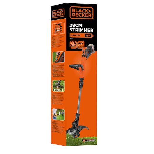 Black+Decker STC1820PCB-XJ 18V Cordless Strimmer – Lightweight Lawn Trimmer for Garden & Yard Maintenance - Image 4